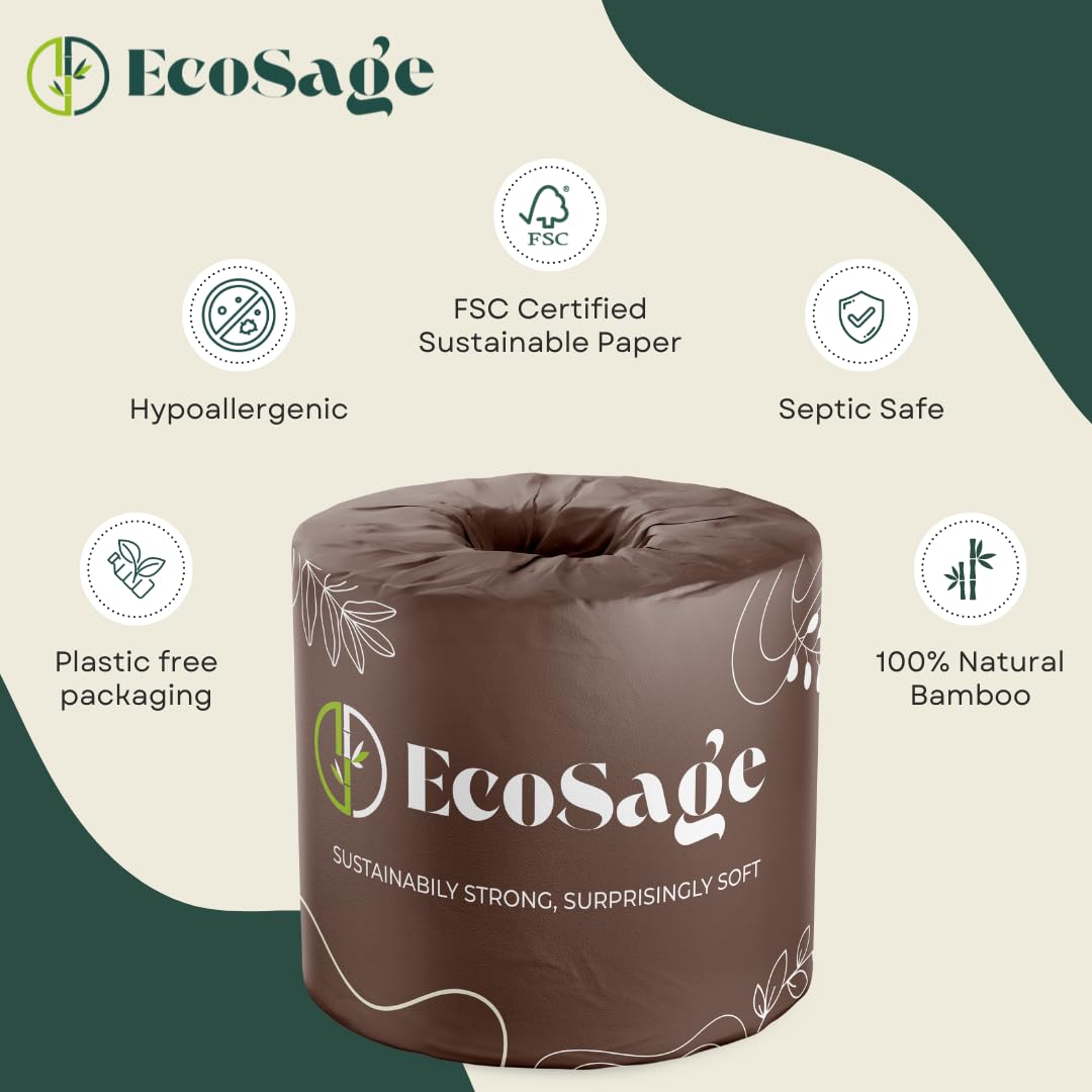 Papel Higiénico Bambú 3 Capas Ecológico Sostenible