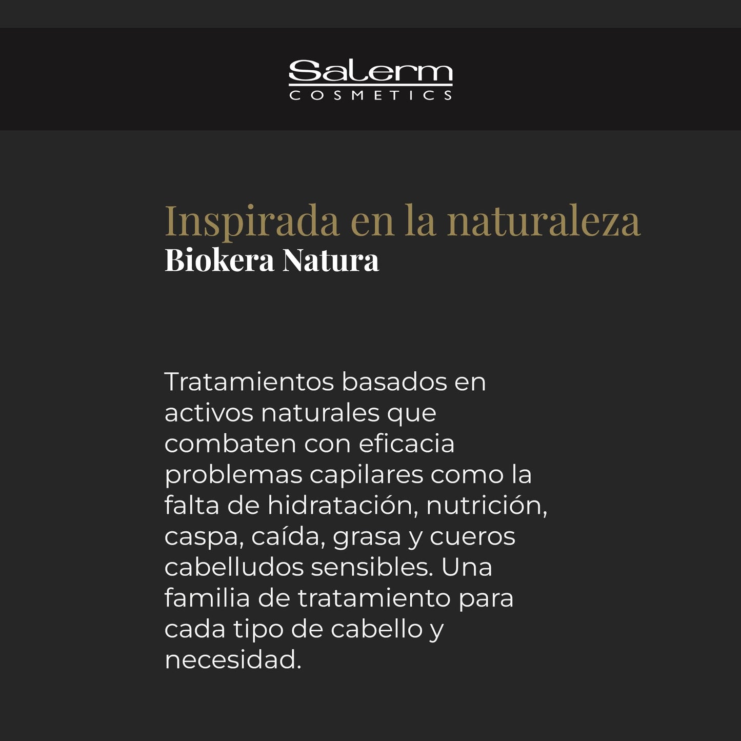 Shampoo Salerm Biokera Natura Anticaída