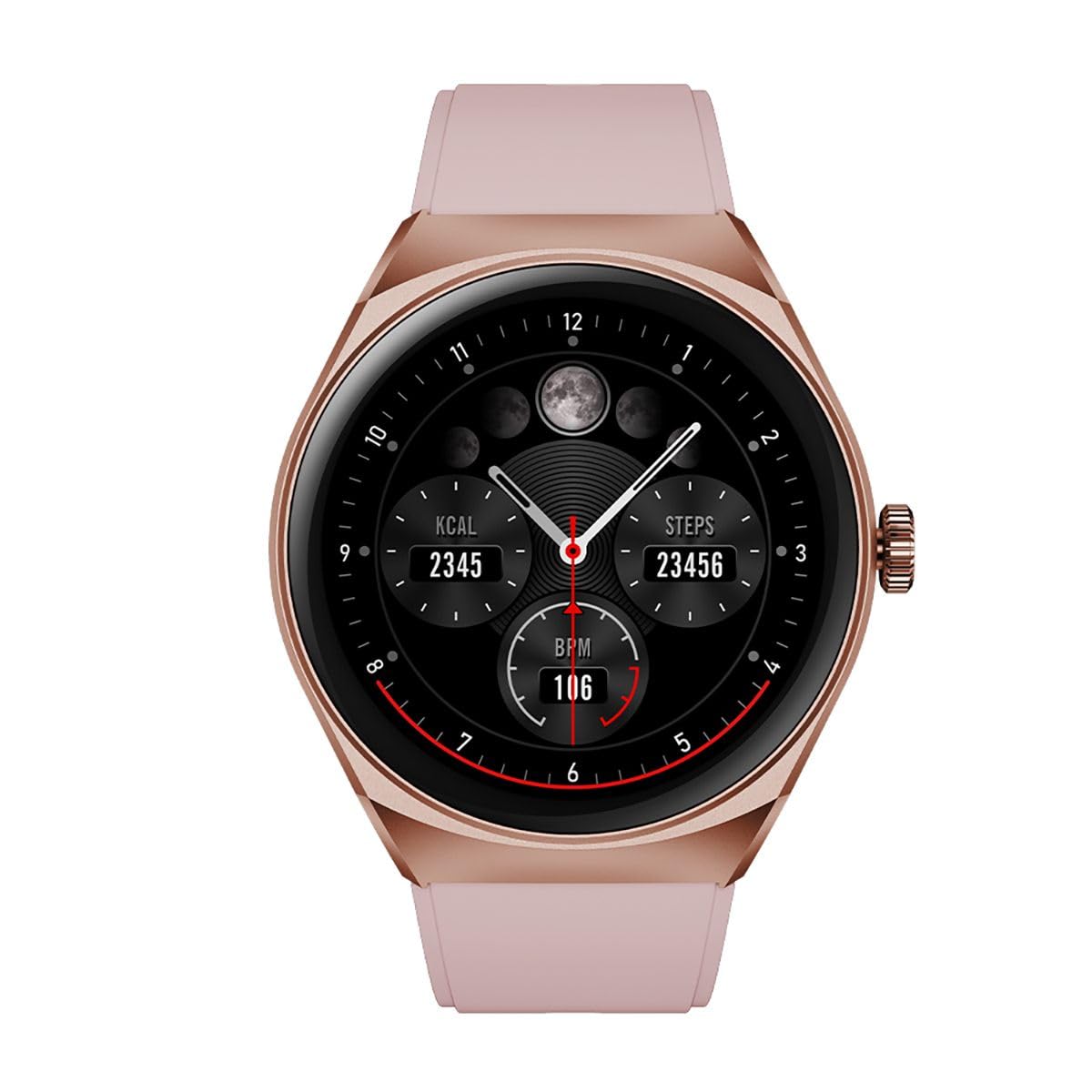Smartwatch STF Kronos Trek Rosa Resistente al Agua