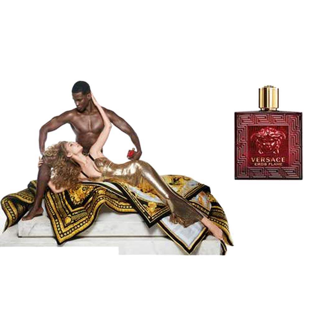 Perfume Versace Eros Flame rojo para Hombre