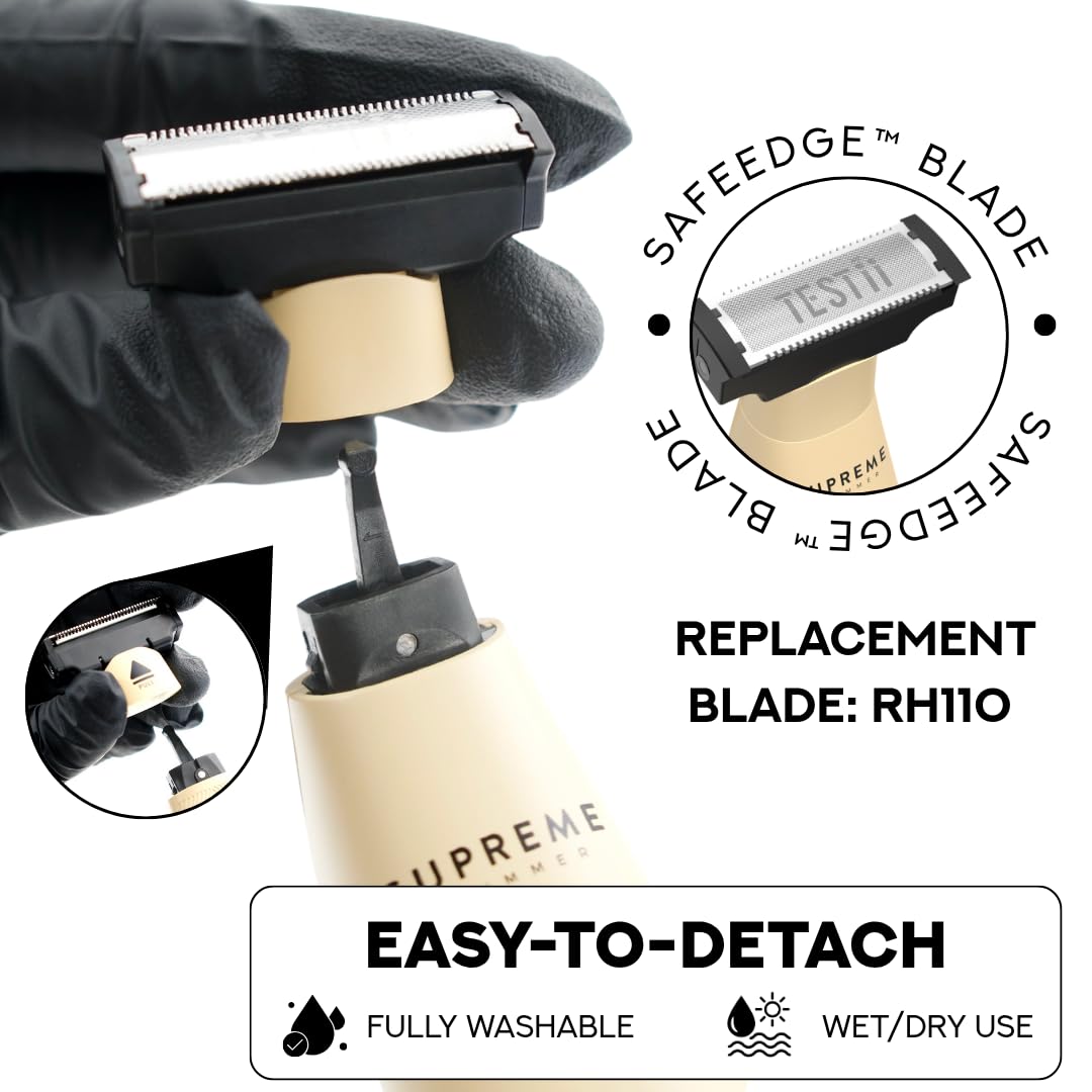Supreme Trimmer Testii STH120 - Cortadora de pelo para hombre