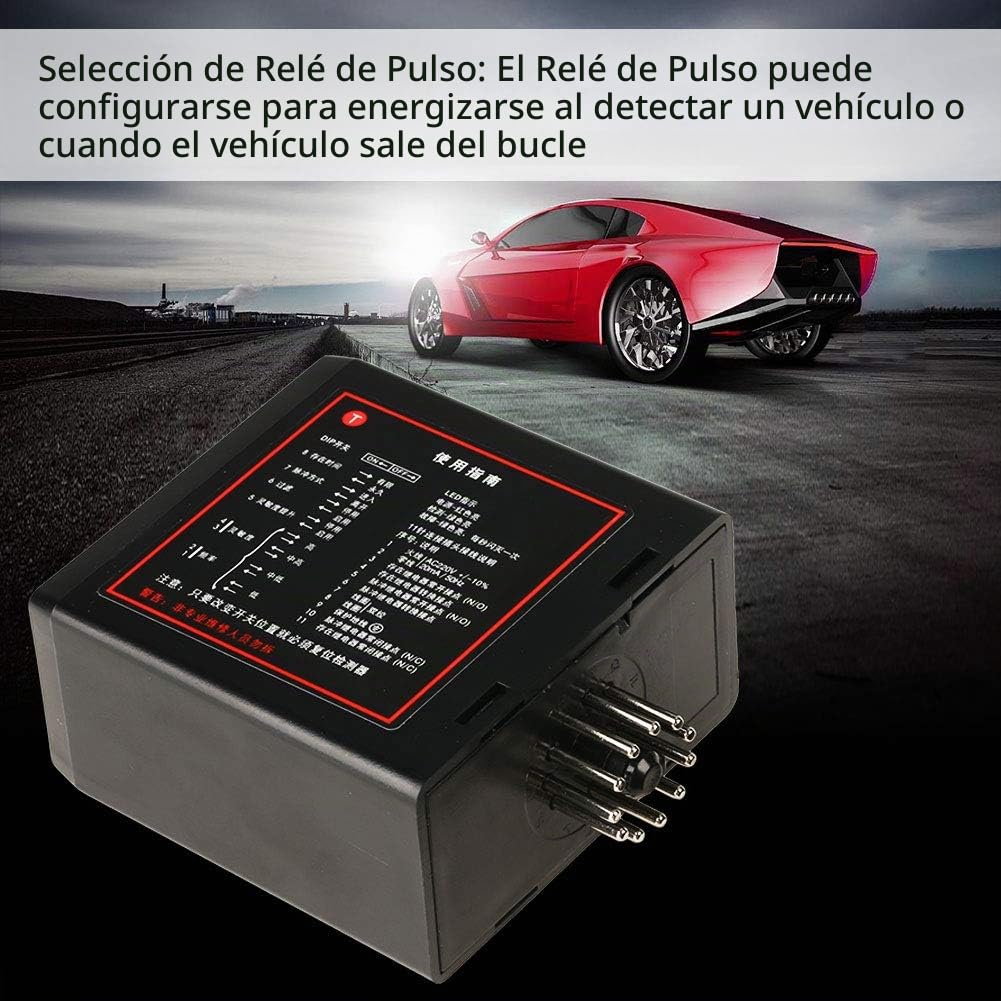 Detector de Sensor de Seguridad Oumefar PD132 para Acceso de Estacionamiento Vehicular Inductivo