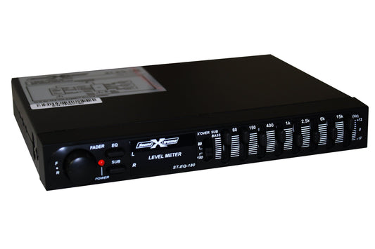 Ecualizador Gráfico Estéreo SoundXtreme 7 Bandas con Control Fader