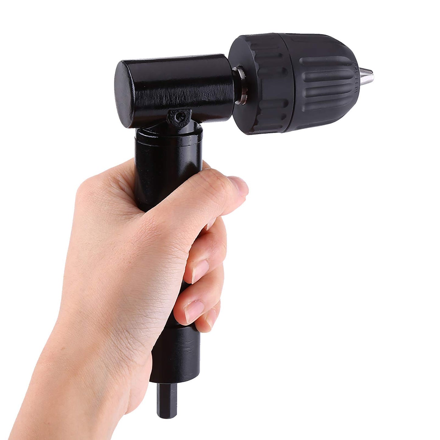 90 Grados de Extensión de Perforación Arrojar Adaptador de Perforación de Ángulo Recto Aleación de Aluminio 8 Mm Eje Herramienta de Extensión de Taladro Eléctrico