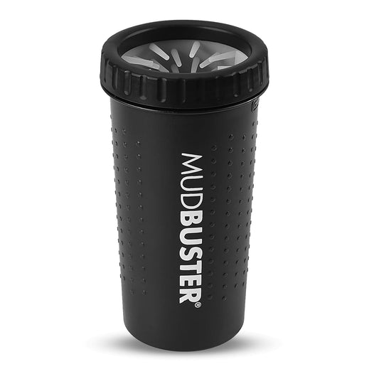 Dexas MudBuster - Limpiador portátil para Patas de Perro, Grande, Negro Mate, edición Especial (PW72025-22WP)