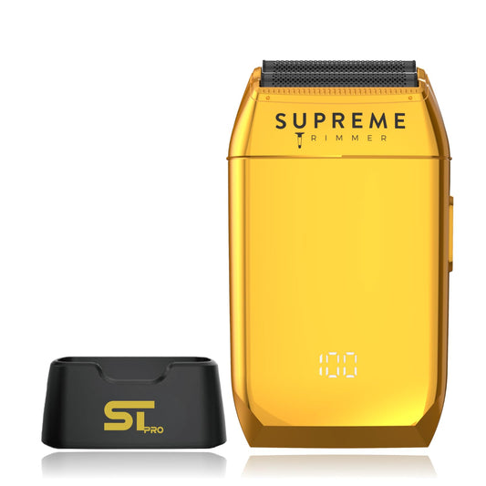 Afeitadora Eléctrica Supreme Trimmer Dorado Pro para Hombre