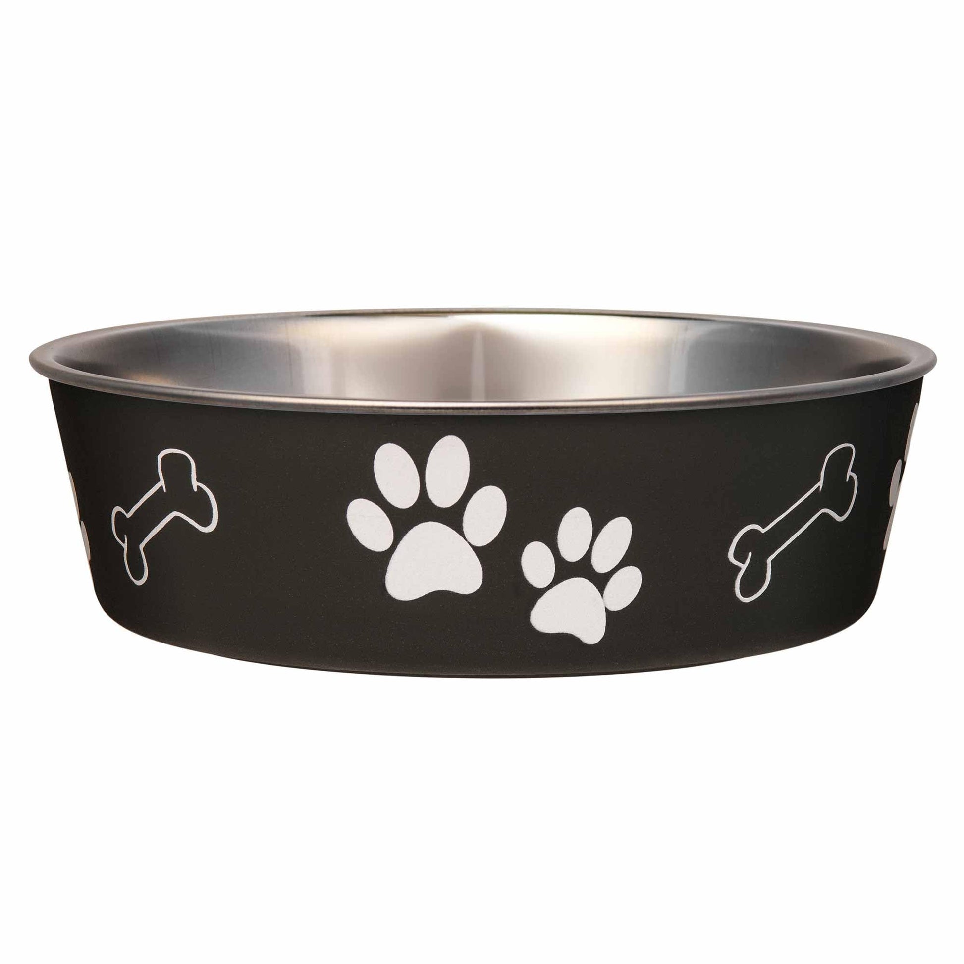 Loving Pets Bella Bowl Dog Bowl, Medium, 750 ml, Espresso