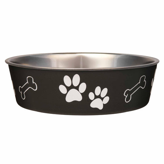 Loving Pets Bella Bowl Dog Bowl, Large, 1.5 Litre, Espresso