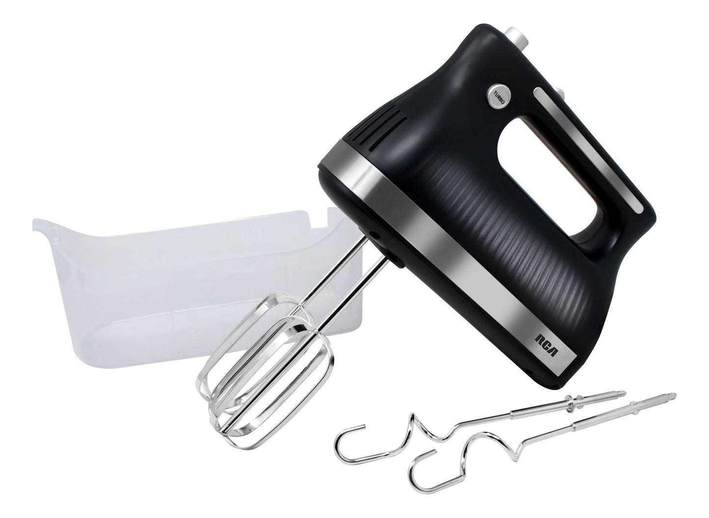 Batidora de Mano RCA Blanca con Motor Potente y Velocidades Ajustables para Repostería y Cocina