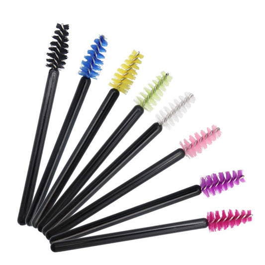 400 Pack Mini Mascara Wands, Disposable Small Lash Brushes for Lower Lashes Eyelash Extensions Makeup Applicators Tool