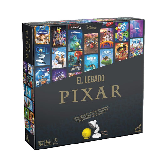Novelty Corp - Juego de Mesa El Legado Pixar (4+) - Familia - 4-8 Jugadores