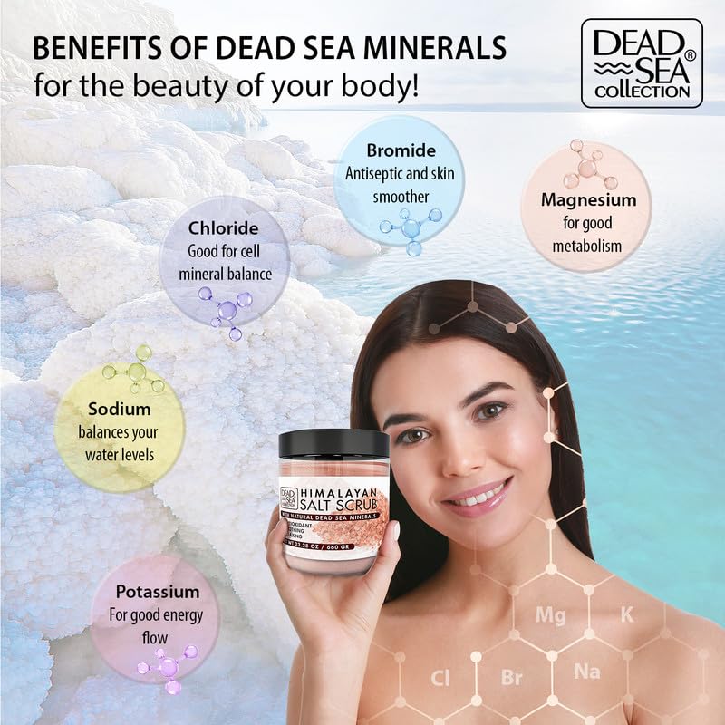 Dead Sea Himalayan Salt Scrub
