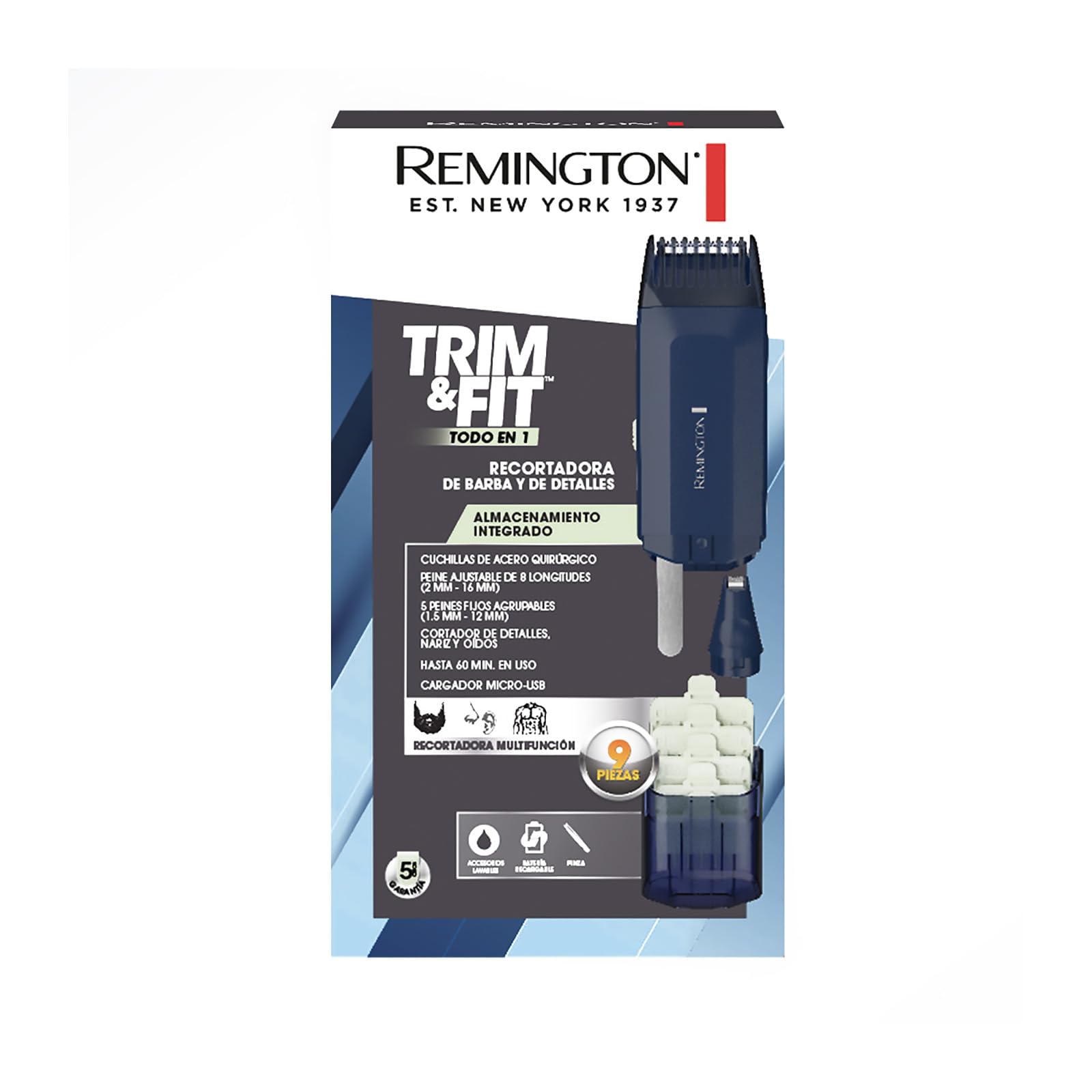 Rasuradora Eléctrica Remington Barba Cabello y Cuerpo