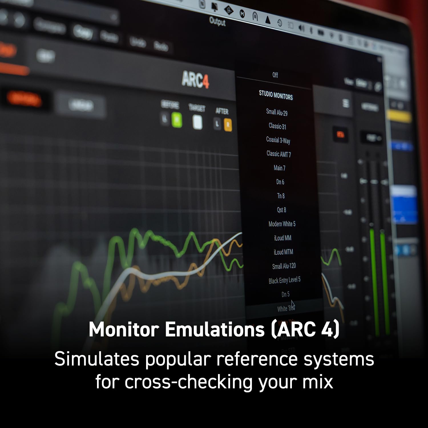 Procesador de Audio IK Multimedia ARC Studio Avanzado para Corrección de Sala