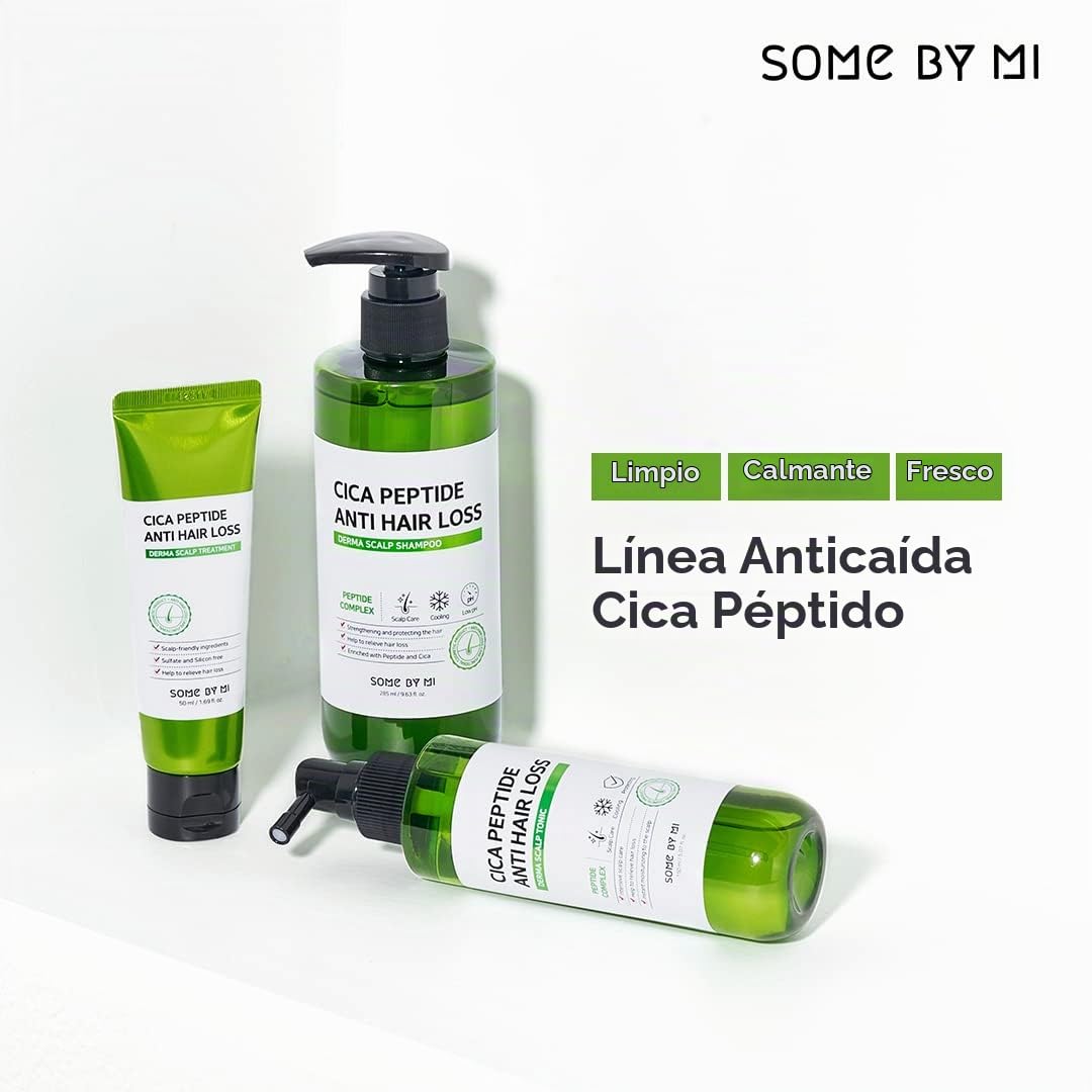 Tratamiento Capilar Anti Pérdida SOME BY MI CICA Peptide Sin Fragancia y Sin Silicona para Adultos Unisex