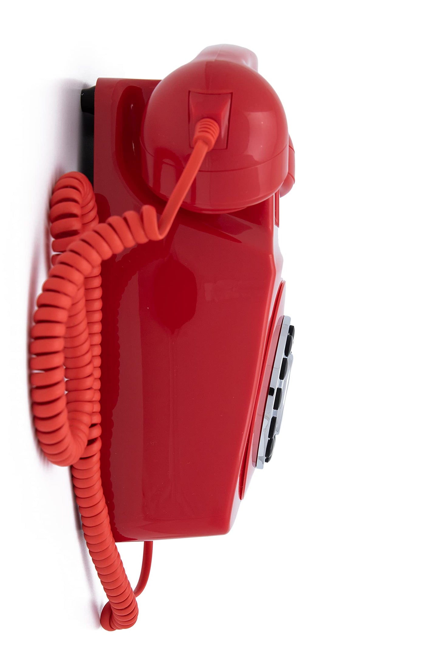 GPO 746 Retro Wall Push Button Telephone Red