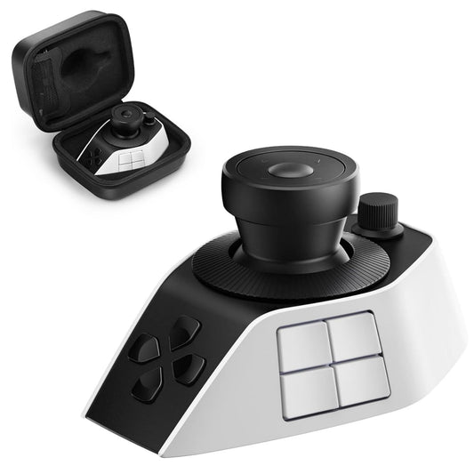 Consola de Edición XPPen Pilot Pro Gris con Joystick y 3 Perillas
