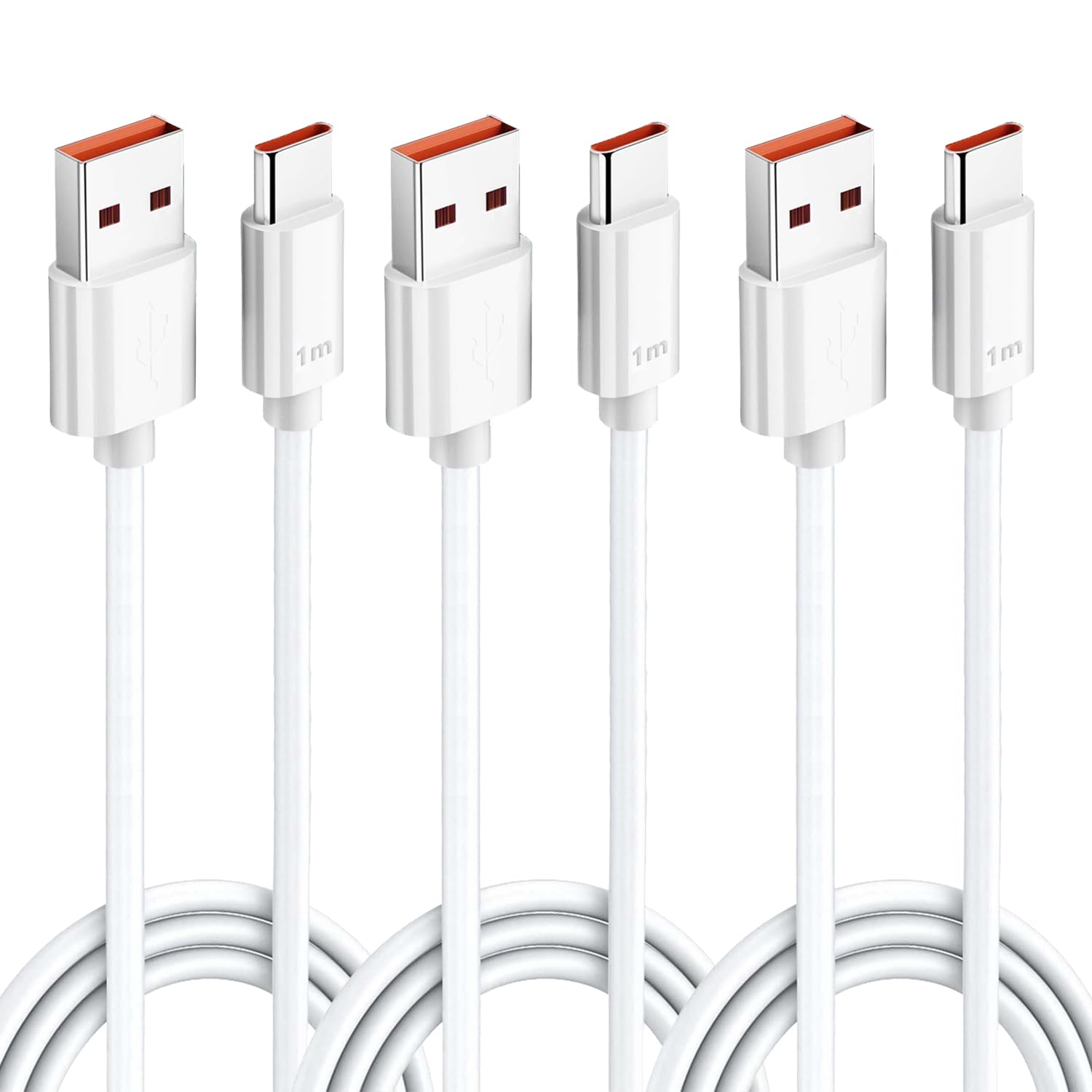 Cable USB C a USB A Mornwell 3P 120W HyperCharge Negro 1M para Carga Rápida y Transmisión de Datos
