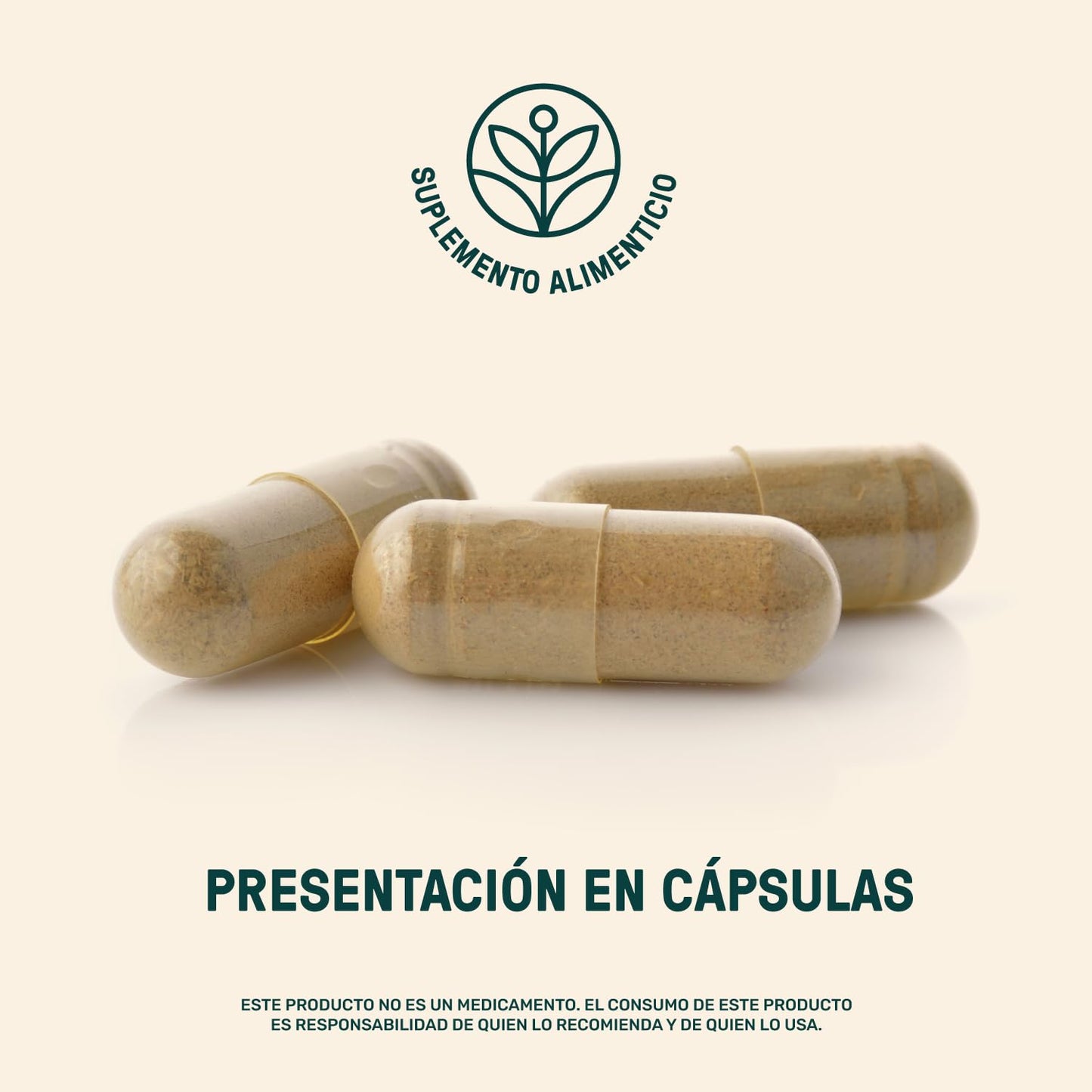 LIFE 360+ Hongo Melena de León Puro | 180 Cápsulas 1232 mg por porción | Ingredientes Naturales | Lions Mane Blend