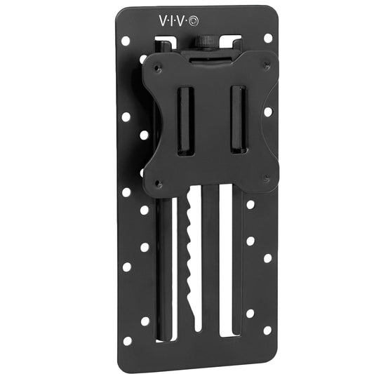 Adaptador VESA Vivo Negro de Altura Ajustable para Monitor Individual de 13 a 27 Pulgadas