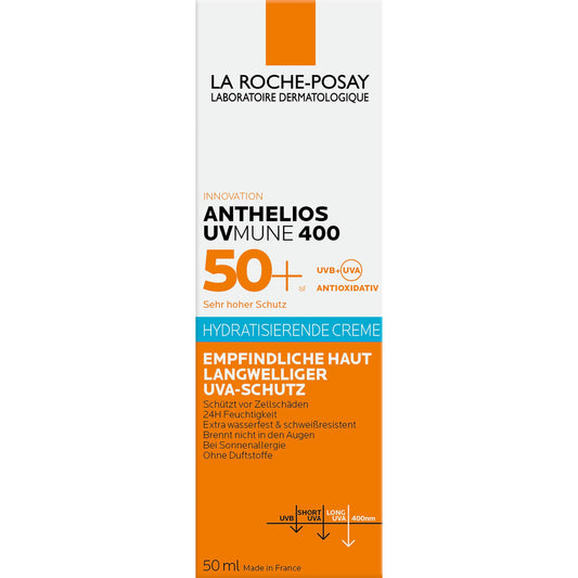La Roche Posay Anthelios UV Mune 400 Crema sin Color 50 ml