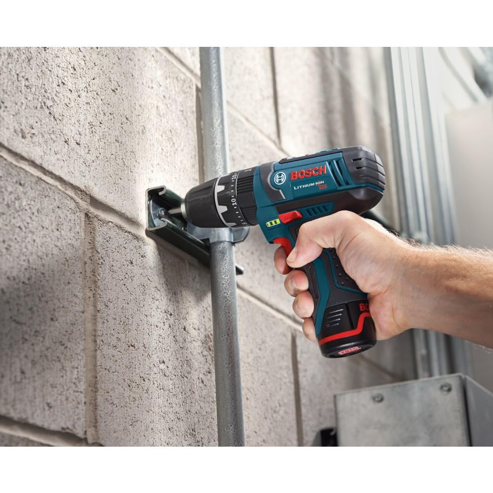 BOSCH PS130N 12V Max 3/8 pulgadas. Taladro de martillo/destornillador (herramienta desnuda), azul