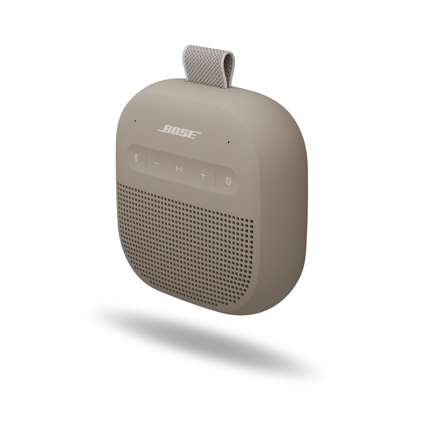 Bose SoundLink - Altavoz Bluetooth Micro portátil, Altavoz inalámbrico para Exteriores, hasta 12 Horas de duración de la batería, Impermeable y a Prueba de Polvo, Piedra Arenisca - Edición Limitada