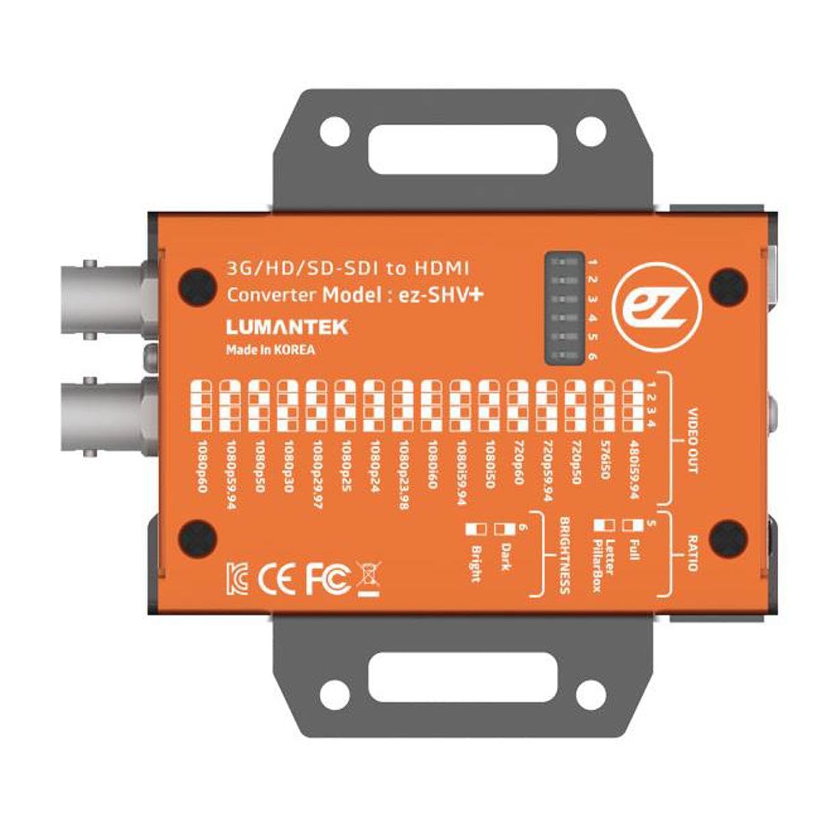 Lumantek EZ-SHV+ SDI to HDMI Converter with Display & Scaler