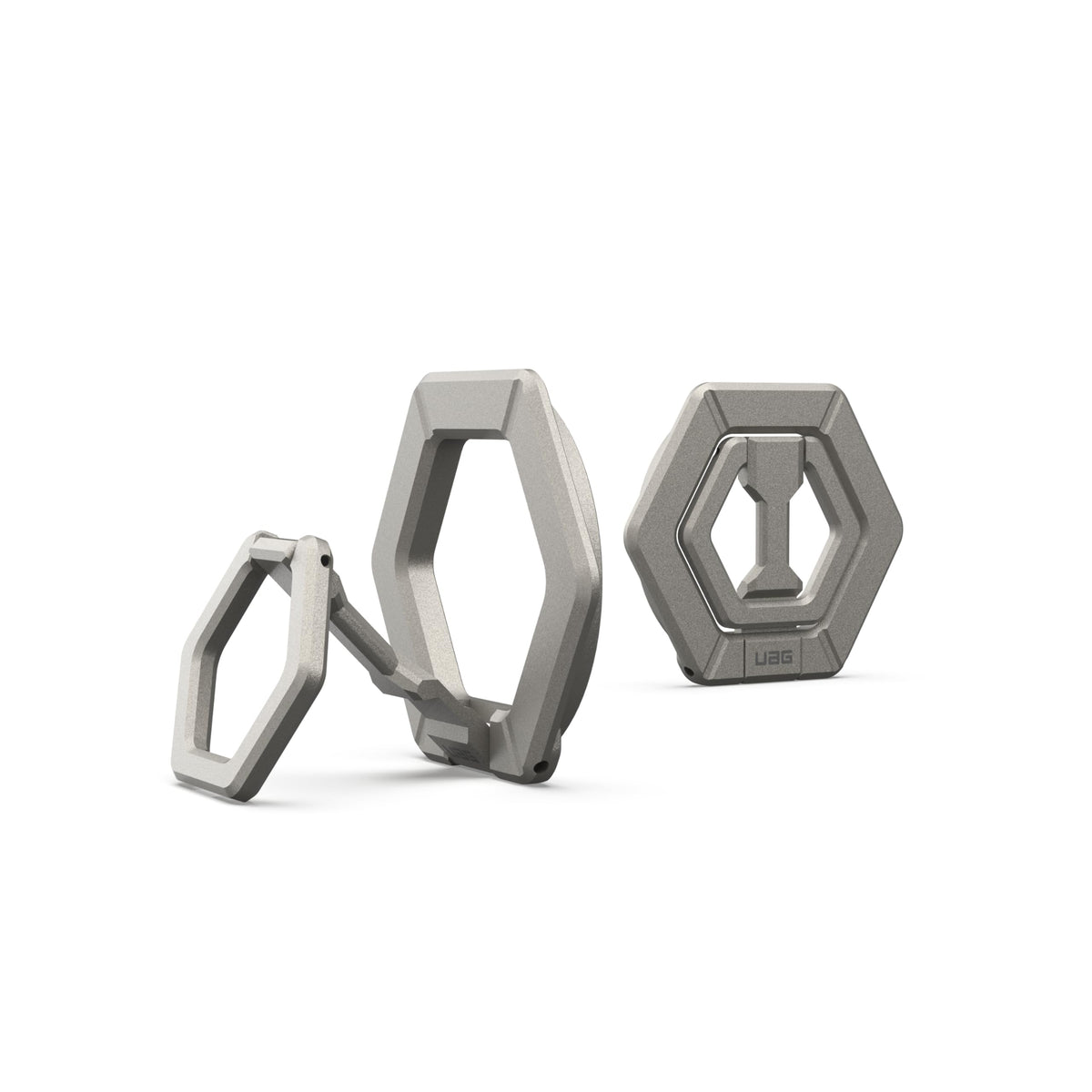 Soporte Magnético Urban Armor Gear UAG Negro con Anillo Metálico Extraíble y Rotación de 360° Compatible con MagSafe