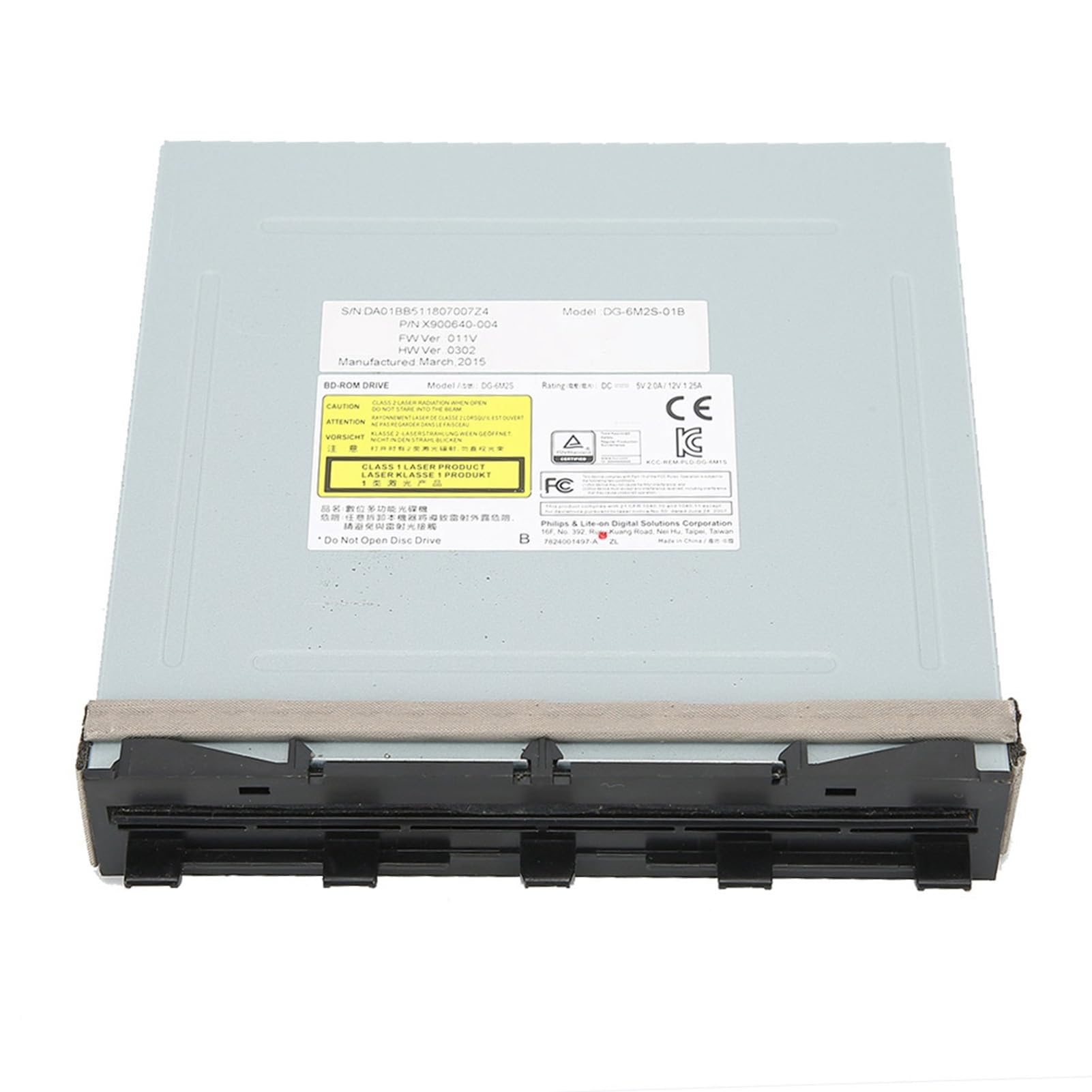 Heayzoki DG-6M2S-01B Unidad de DVD de Disco BLU-Ray para Consola One, reemplazo del Controlador de Disco BLU-Ray para Consola One con Destornillador(DG-6M2S-01B)
