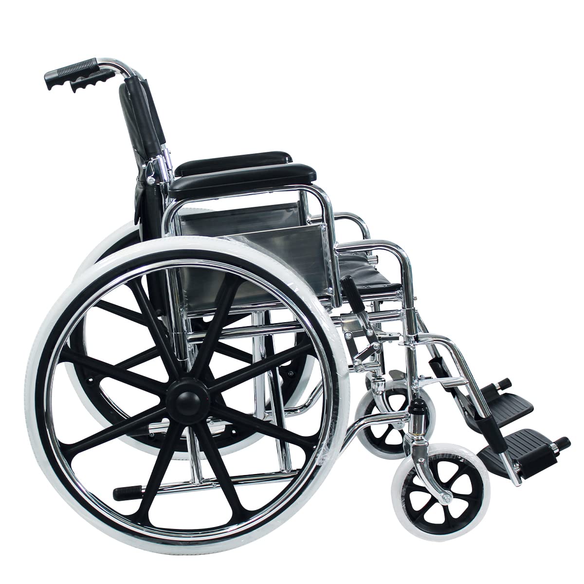 Silla de Ruedas Handy Cromada S300 Plegable