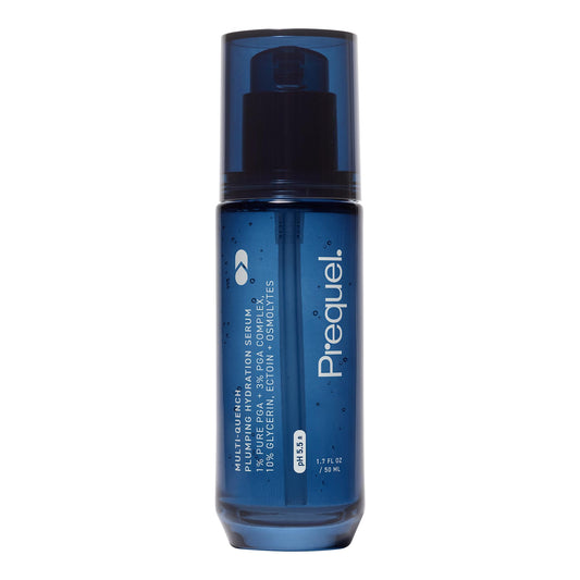 Suero hidratante y humectante Skin Multi Quench Plumping Hydration Serum para el rostro, con mezcla de PGA, glicerina y osmolitos, 1,7 onzas líquidas