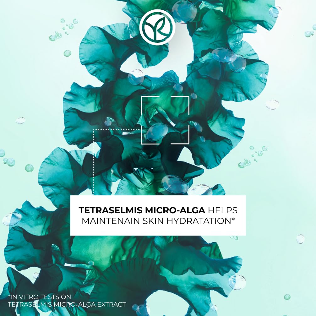 Yves Rocher Pure Algue Agua Micelar Desmaquillante, Hidratante 3 en 1, Piel Normal a Mixta, Fórmula Vegana, 400 ml