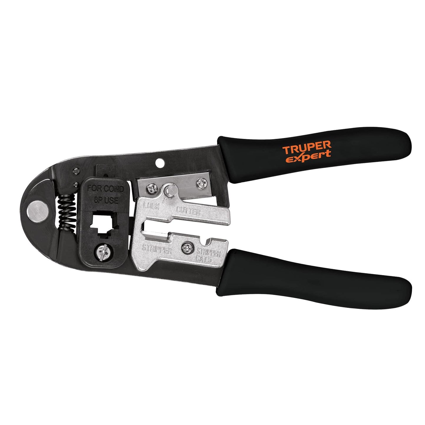 Pinza Ponchadora Truper RJ-45 Módulos Intercambiables