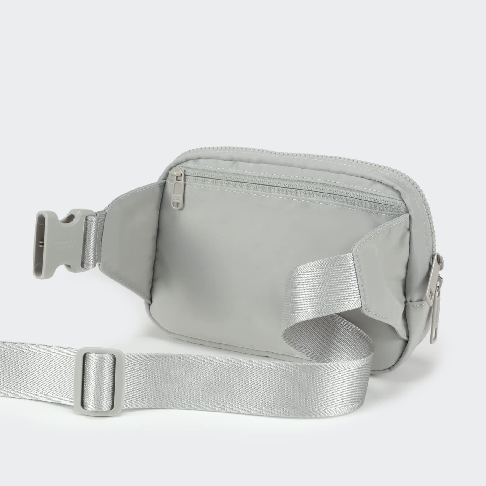 Riñonera Pander Gris Seal Ajustable Impermeable Sólida para Mujer y Hombre
