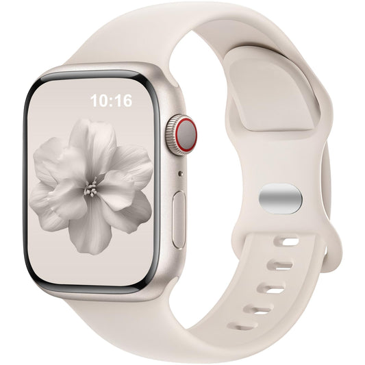 Correa Vcegari Compatible con Apple Watch Silicona Suave Resistente al Agua