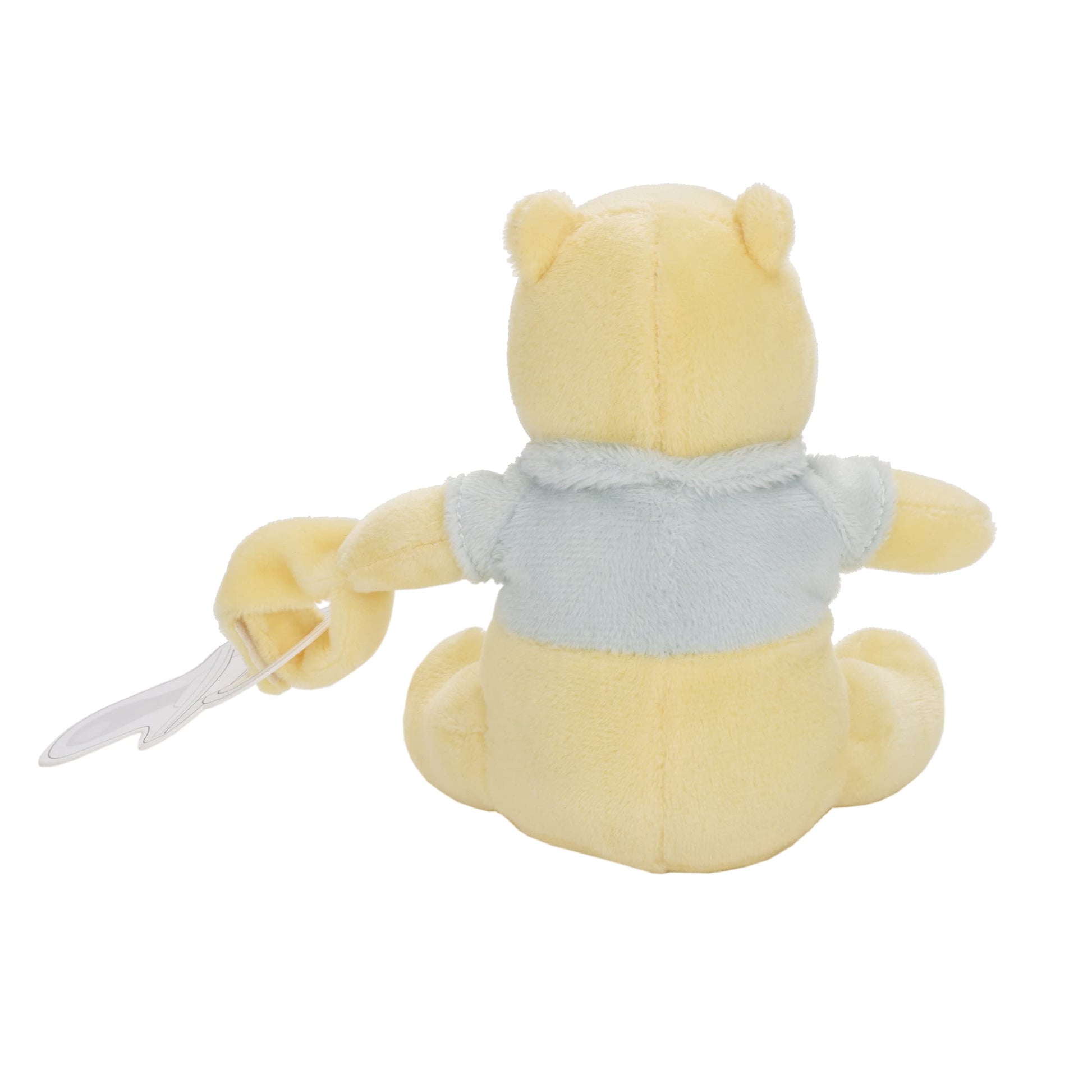 Disney Winnie The Pooh - Chupete calmante de Peluche Amarillo y Aguamarina