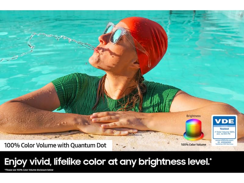 Television 85 Pulgadas Samsung Q60CD 4K Ultra HD QLED Smart Tizen con Modo Juego HDR10+ y Bluetooth