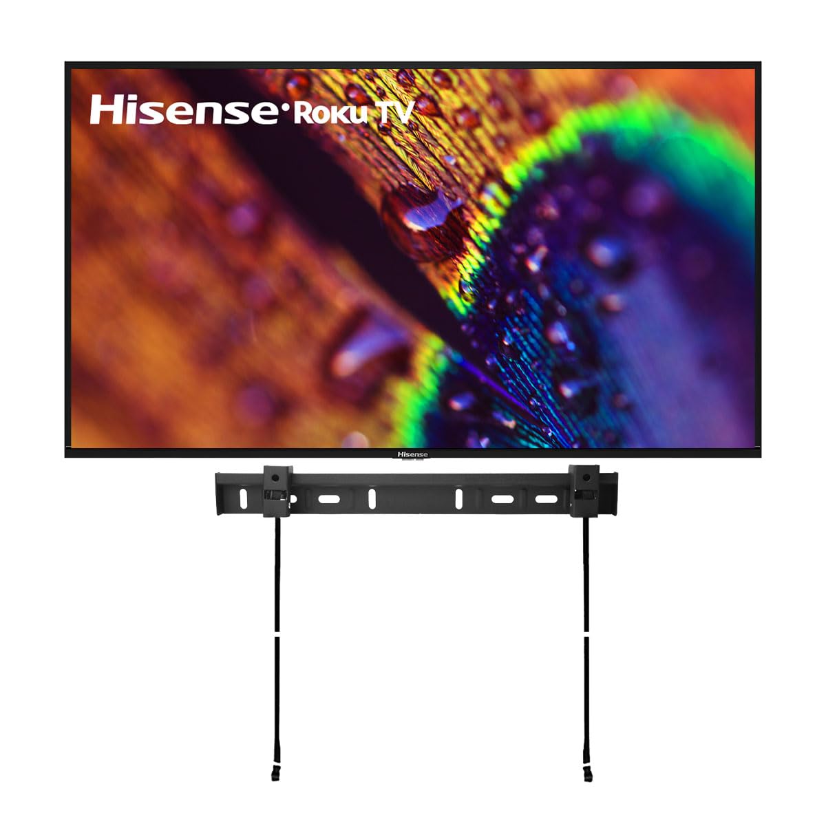 Hisense Televisor Smart TV | 40 Pulgadas | Class FHD | 1080P | Pantalla | LED + Soporte para Pared (Sin Bases) USB | Modo de Juego Automático | Funciona con Asistente Google y Alexa (Reacondicionado)