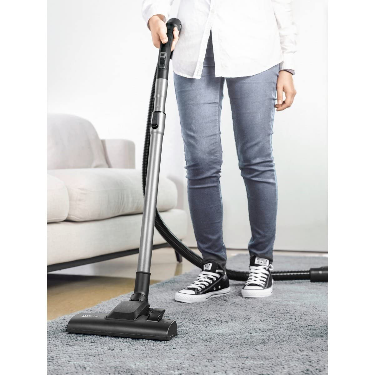 Karcher Filtro de polvo fino para aspiradora VC 1, Negro