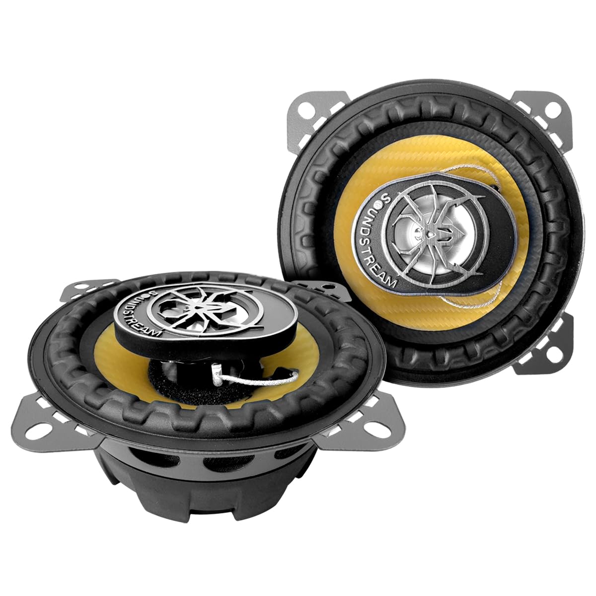 Soundstream Bocinas Auto 4 PuLG Carbono Pro Kevlar 2 Vías