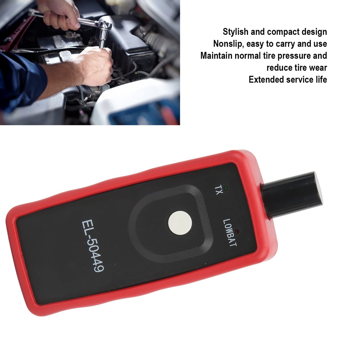 Herramienta de Activación de TPMS Acouto para F450 F550 E150 E250 E350 E450 2008-2015 Monitor de Presión de Neumáticos Sensor TPMS