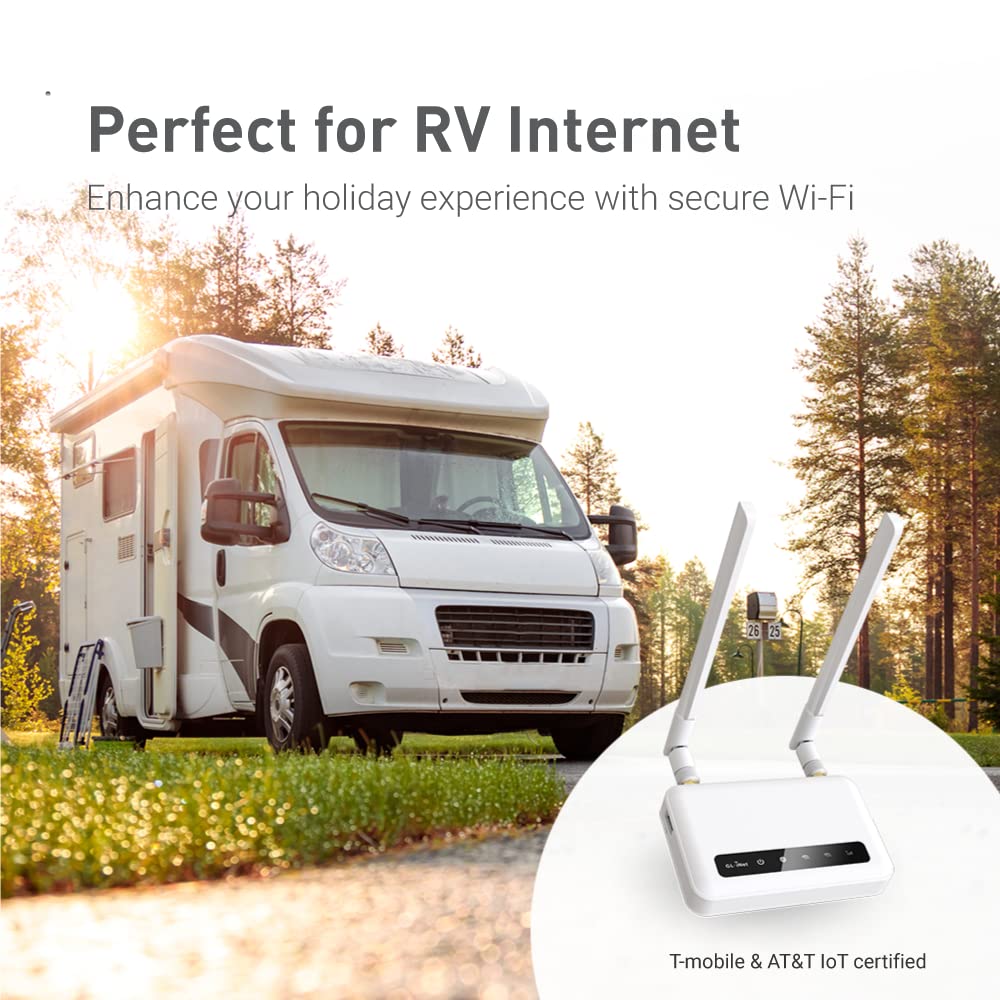 GL-X750V2 (Spitz) T-Mobile/AT&T IoT dispositivo certificado, router VPN 4G LTE sin módulo BLE, Wi-Fi de doble banda AC750, RV e Internet offshore, OpenWrt, puerta de enlace IoT, ranura para tarjeta