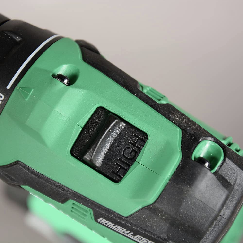 Metabo - HPT DS18DDX Taladro inalámbrico de 18 V, subcompacto, motor sin escobillas, batería de iones de litio