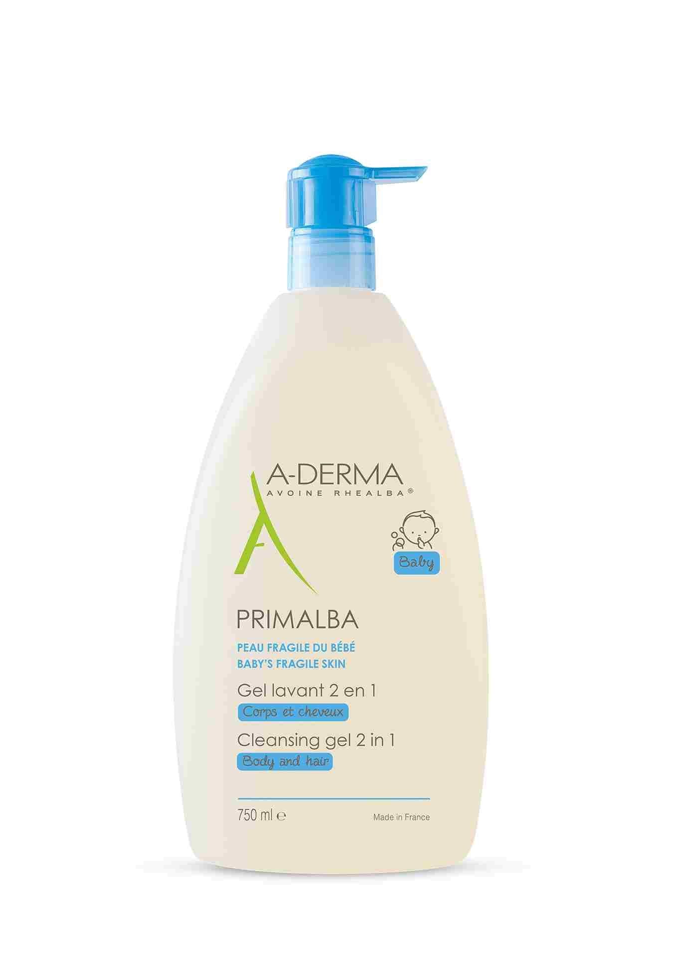 A-DERMA Aderma Primalba Gel de Limpieza 2 en 1 750 ml