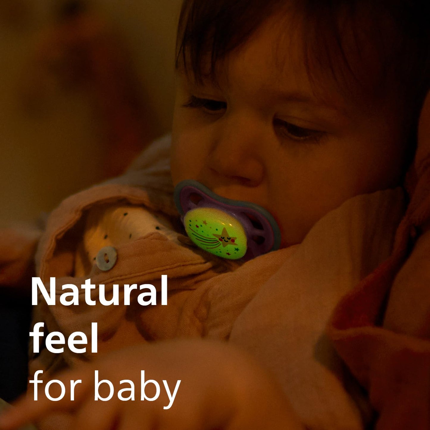 Chupete Ultra Air Philips Avent estrella caída sueños noche 6 a 18 m paquete de 4