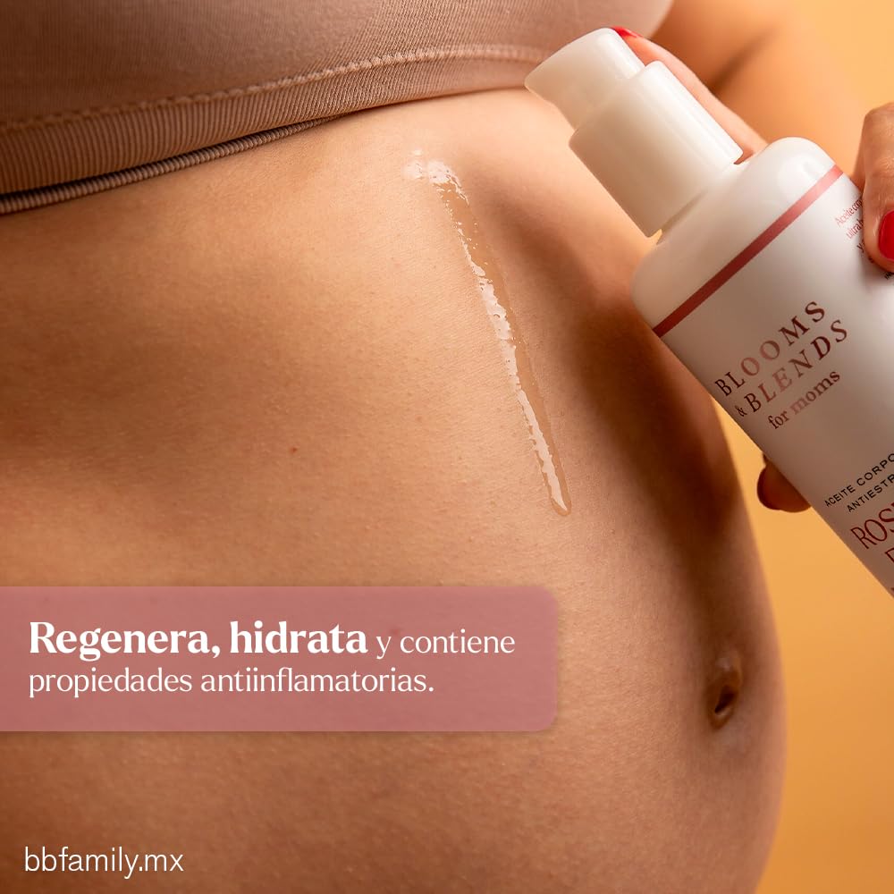 Blooms & Blends for Moms - ROSEHIP ELIXIR - Aceite corporal antiestrías