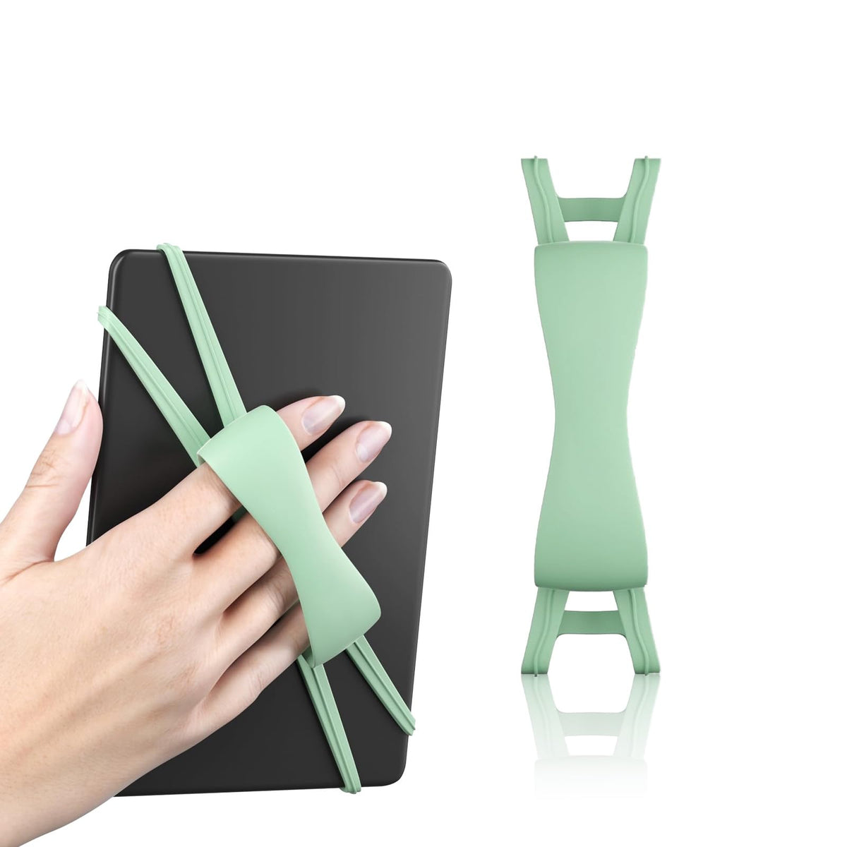 Soporte Universal YVOO Verde para Correa de Mano para Teléfono y Tablet