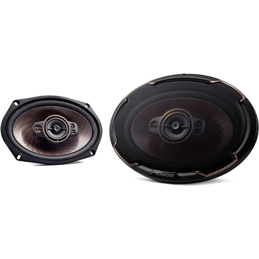 Altavoces de Rango Completo Kenwood 5 Vías 700 W 6 x 9 Pulgadas para Coche