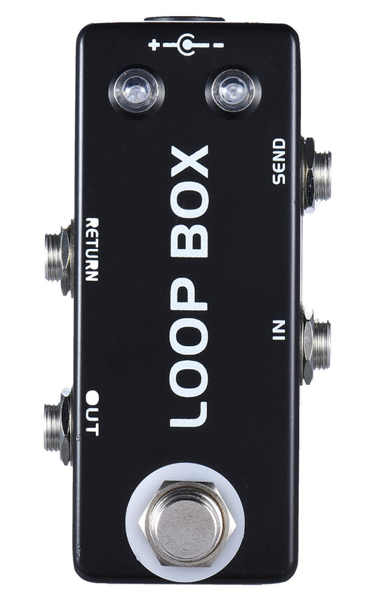 Pedal de Efecto Guitarra YMUZE Moskyaudio Mini Loop Box True Bypass